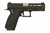 Пистолет KJW KP-13C Black&Gold CO2 GBB (CP442C)