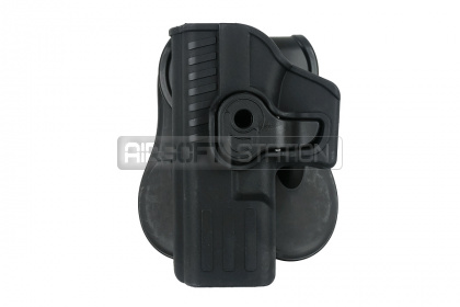Кобура WoSporT пластиковая IMI для Glock BK под левую руку (GB-42-L-BK) фото