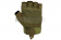 Перчатки тактические ASR SOLAG half-finger OD (ASR-G078G) фото 5