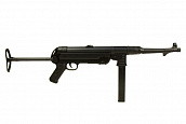 Страйкбольный пистолет-пулемет AGM MP-40 BK (MP007B)