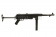 Страйкбольный пистолет-пулемет AGM MP-40 BK (MP007B) фото 2