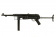 Страйкбольный пистолет-пулемет AGM MP-40 BK (MP007B) фото 7
