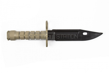 Штык-нож T&D пластиковый тренировочный TAN (TD013 TN) фото